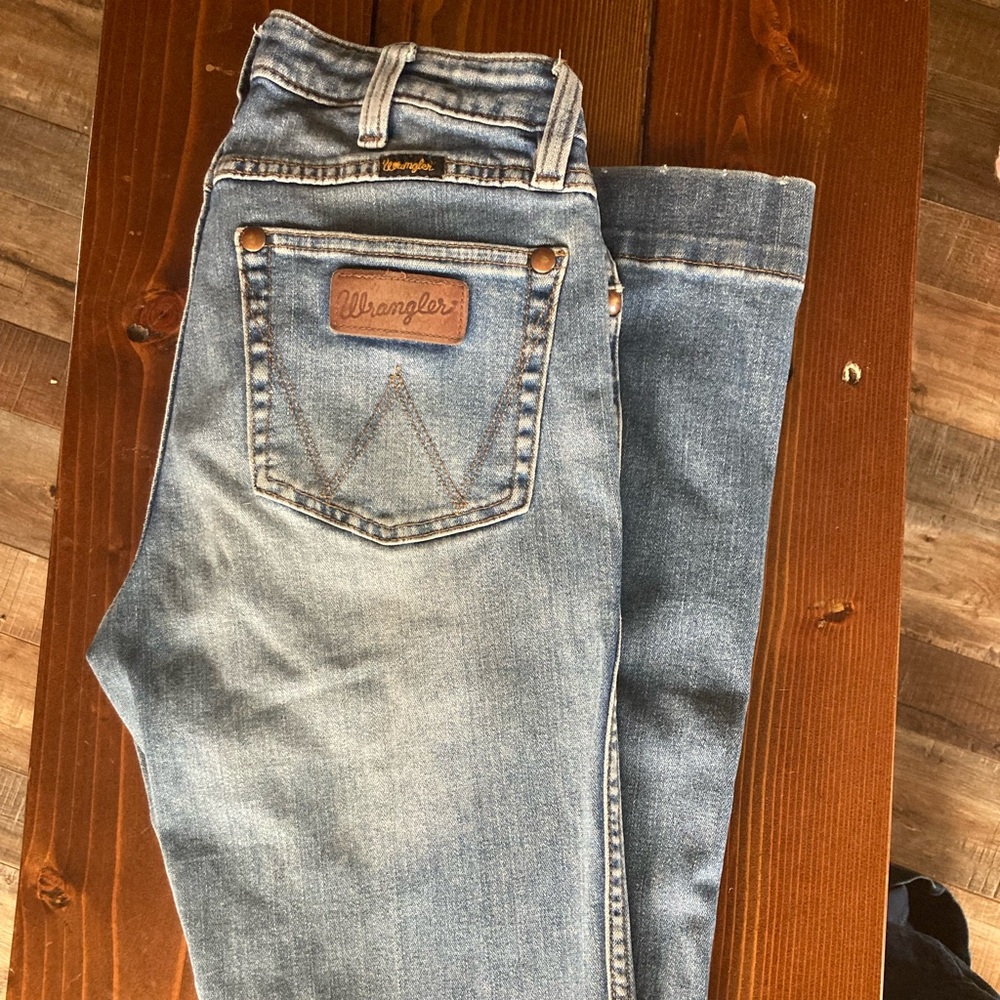 Wrangler Women's Blue Flare Jeans